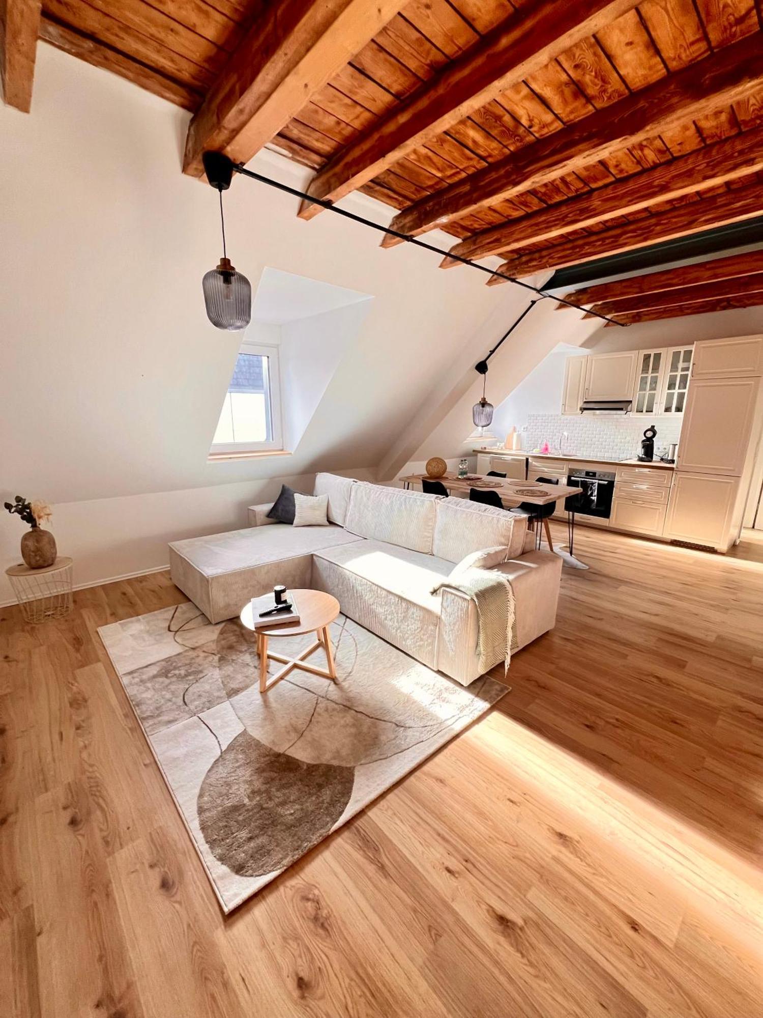 Maisonette-Apartment Mit Klimaanlage - In Dorsten Zentrum - 外观 照片