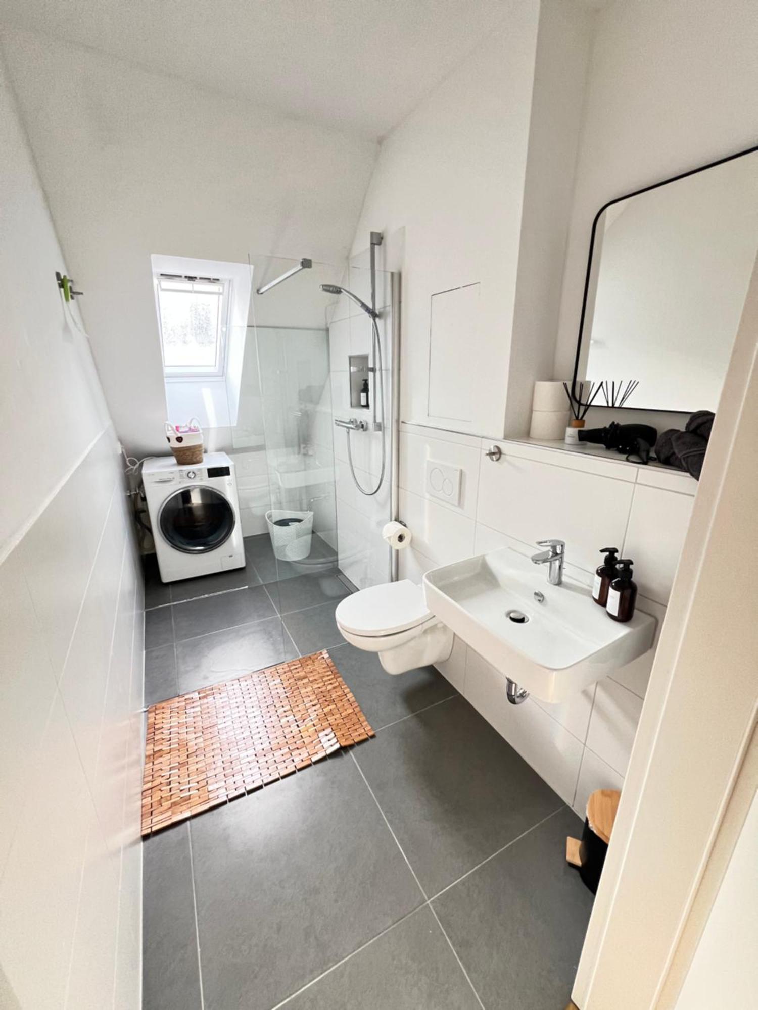 Maisonette-Apartment Mit Klimaanlage - In Dorsten Zentrum - 外观 照片